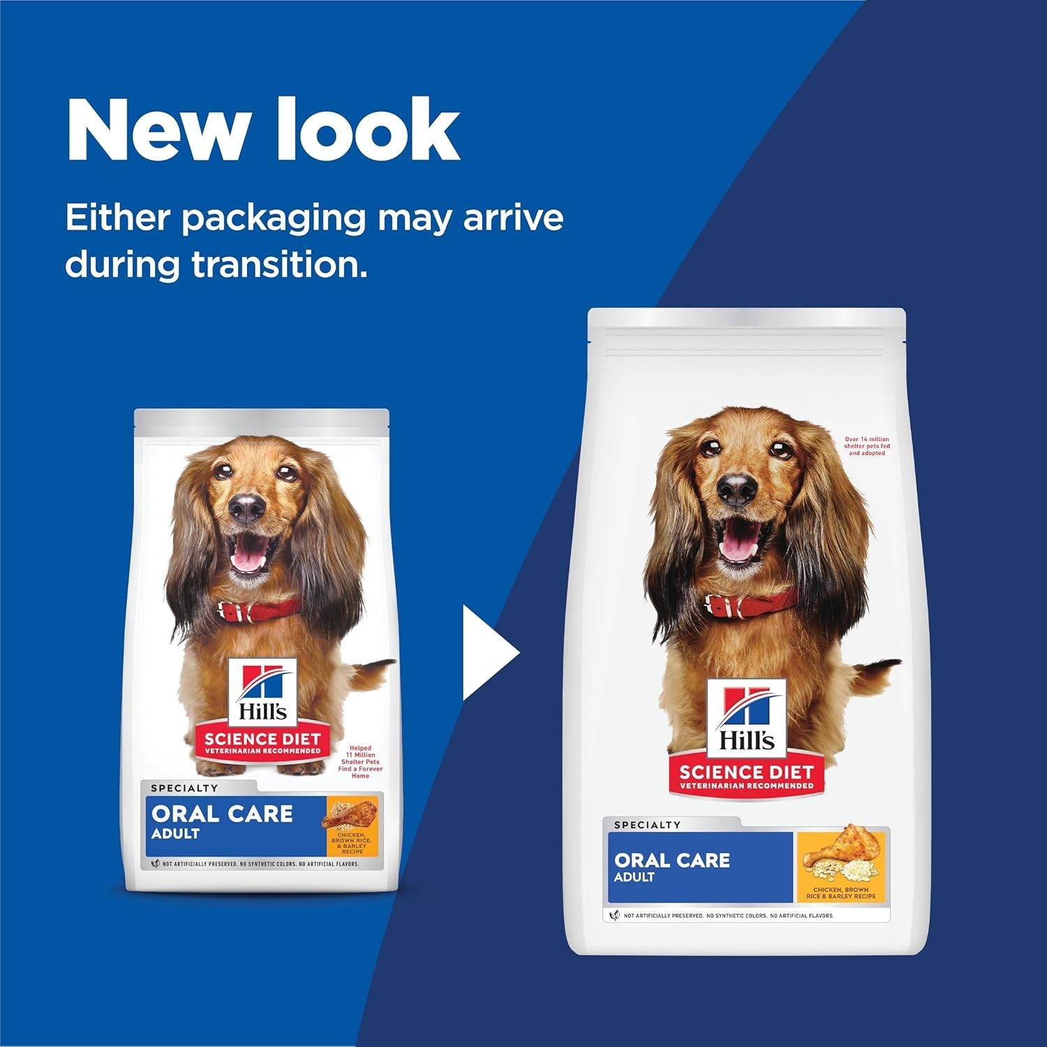 Hill's Science Diet Adult Oral Care Chicken Rice & Barley Dry Dog Food, 28.5 Lb.