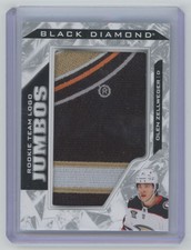 2024-25 Upper Deck Black Diamond Rookie Team Logo Jumbo Puzzle Patch Olen