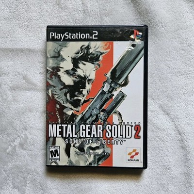 Konami Metal Gear Solid 2 Sons of Liberty PS2 M NTSC-U/C