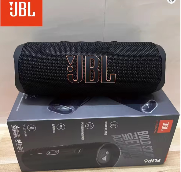 JBL Flip 6 Portable Wireless Bluetooth Speaker - Dustproof, Waterproof