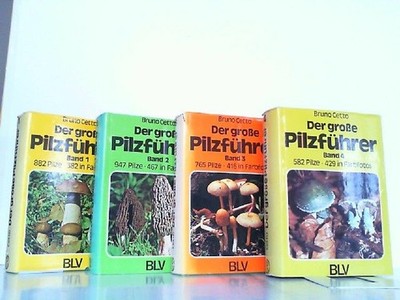 Der große Pilzführer. Hier in 4 Bänden komplett ! Cetto, Bruno: