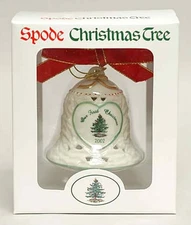 Spode Our 1st Christmas-Christmas Tree Our 1st Christmas-Bell-Green Box 5442038