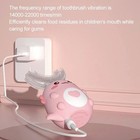 Kids U-Shaped Sonic Electric Toothbrush Children Silicon Toothbrush 360 Degrees