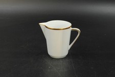 Hutschenreuther Noblesse Milchk&auml;nnchen Sahne Milch Goldrand Porzellan H 9 cm