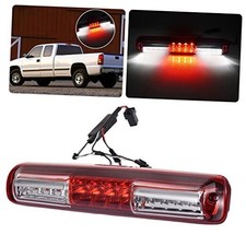 LED Tail High Mount 3rd Third Brake Light Cargo Lamp Waterproof Red and White