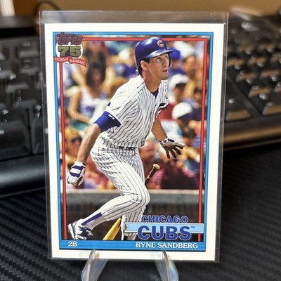 2026 Topps Series 1 Ryne Sandberg #T91-25 1991 Anniversary Insert 