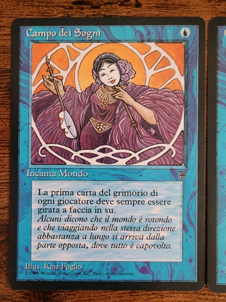 2x MTG ⭐Field of Dreams ITALIAN ⭐Legends NM ⭐10 Real HQ pics ⭐Vintage Magic x2 - Image 3 of 4