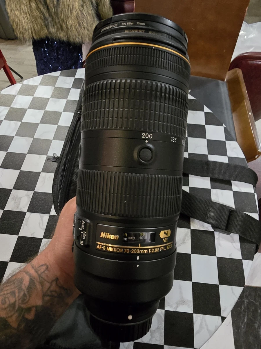 25+ Nikon NIKKOR AF-S Camera Lenses 70-200mm Focal for sale