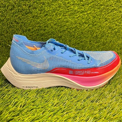Nike ZoomX Vaporfly Next% 2 Womens Size 8.5 Blue Athletic Running Shoes Sneakers