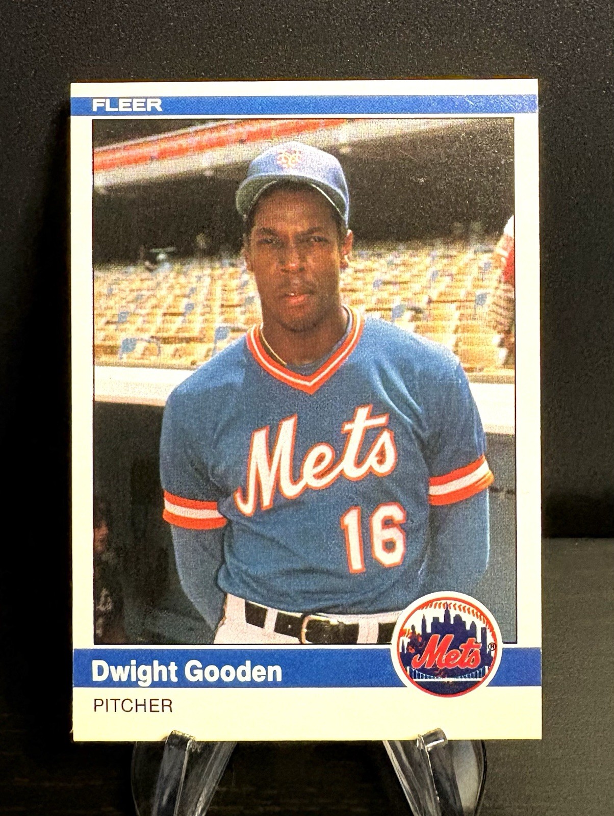 1984 Dwight Gooden Fleer Update RC Rookie #U-43 Mets Legend