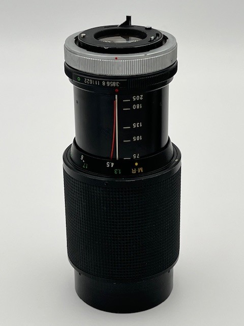 Canon AE-1 35mm Film Camera With FD 50mm f/1.8, Vivitar Macro focusing zoom lens