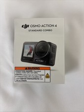 NEW DJI Osmo 4 Standard Combo Action Camera: 4K UHD, 10MP, 64GB BRAND NEW SEALED