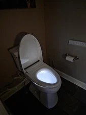 Kohler PureWash E930 Elongated Warm Bidet Heated Toilet Seat W/Remote K-28821-0