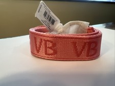 Vera Bradley Webbing Lanyard  Sun Washed Tropical  28561-V77 Pink VB Logo NWT