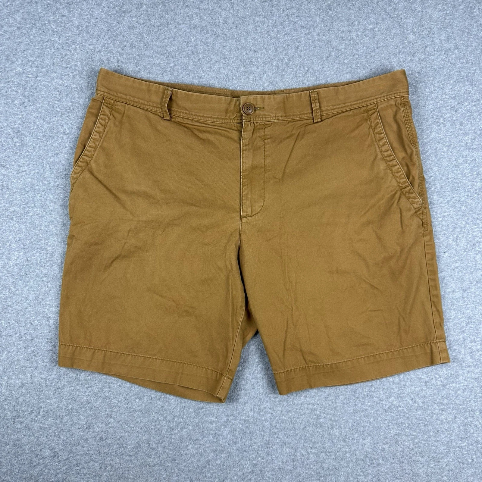 Sportscraft Men's Chino Shorts Size 38 Brown Smart Casual Menswear Cotton Twill