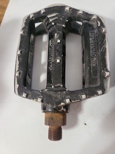 old school Shimano PDMX15 PD-MX15 PD MX 15 pedals 1/2 inch BMX bike black - Picture 3 of 13