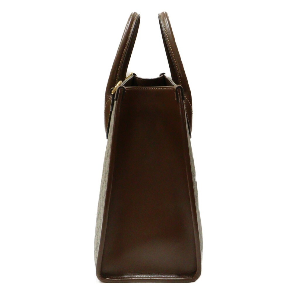 ○Gucci Gg Supreme 2Way Handbag 659988 Shoulder Bag Brown Pvc