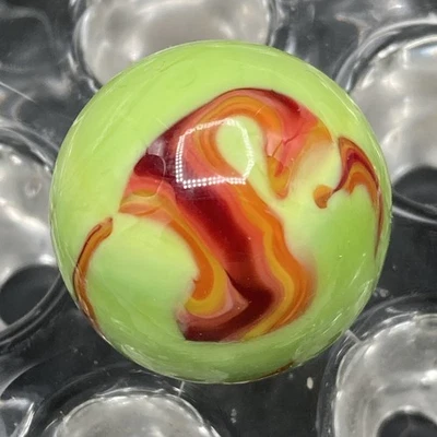 Contemporary Marbles .97” Sweet Swirl Cool Colors #x28 - Image 1 of 4