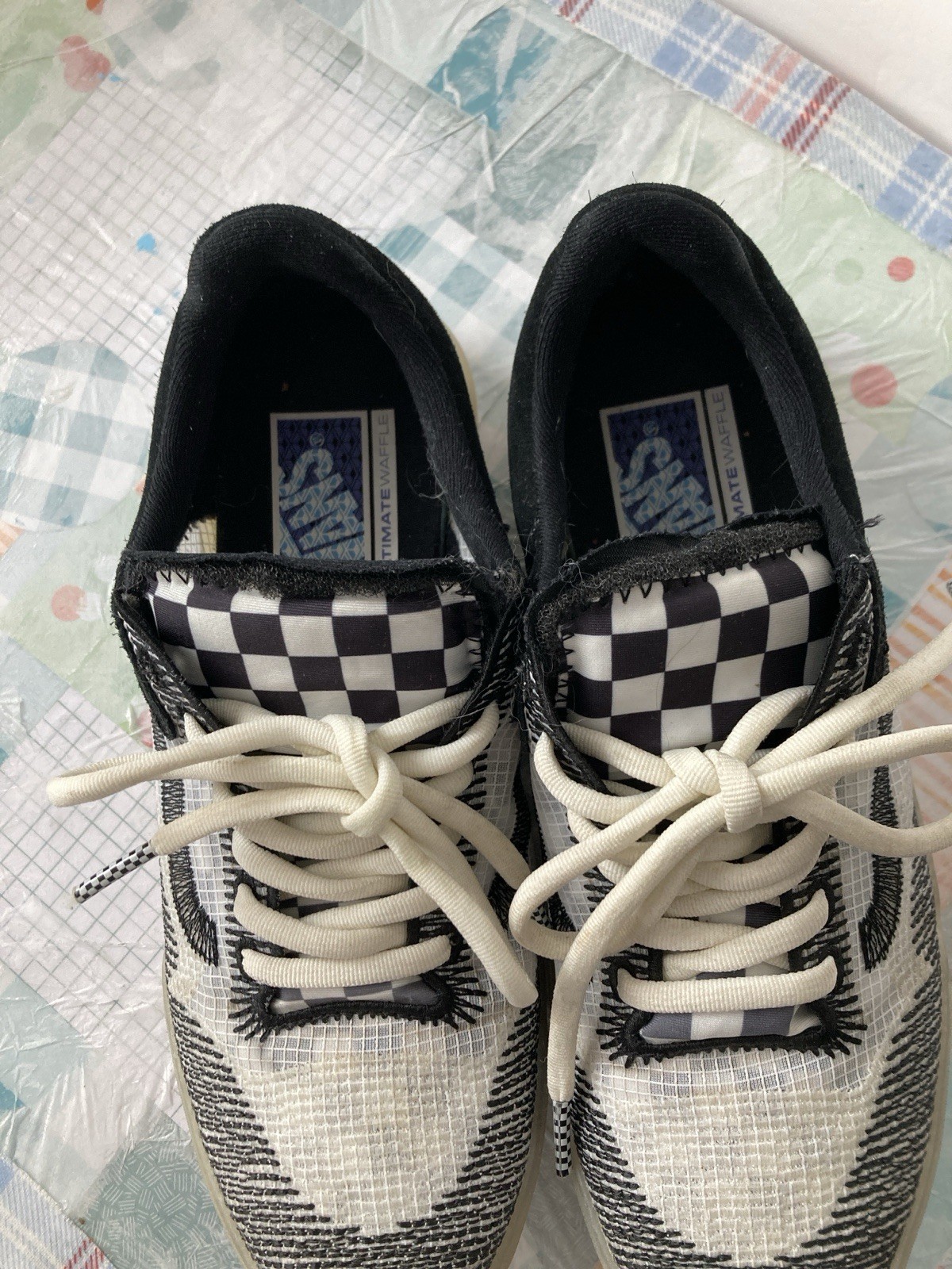 VANS EVDNT Ultimate Waffle Gradient Checkerboard … - image 6