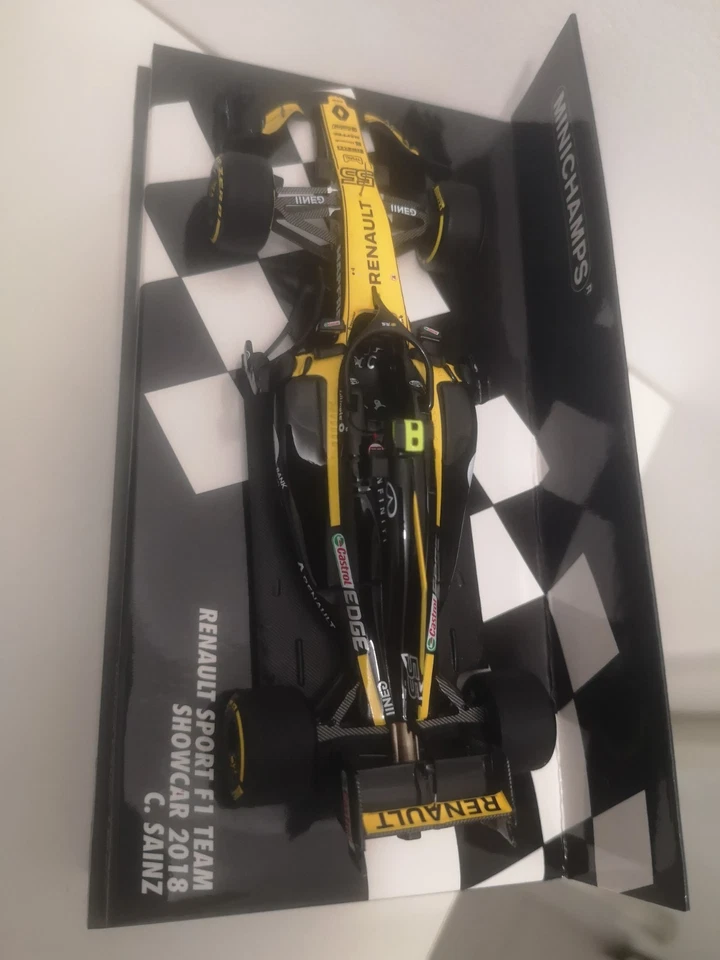 Carlos Sainz 2018 Renault RS18 Showcar 1/43 Minichamps F1 Formule 1  Miniature  - Photo 3/4