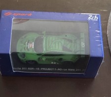 Spark 1:64 Porsche 911 RSR-19 Project 1 Le Mans 24H 2023 Green Diecast w/ Case