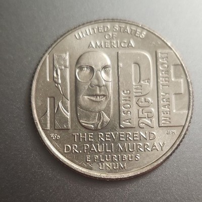 2024 P Reverend Dr. Pauli Murray American Women Quarter 