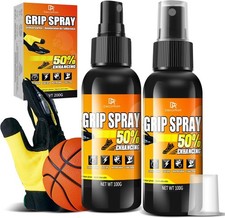 Basketball Shoe Grip Spray 7oz - Anti-Slip Grip Boost for Soles Gear, Traction