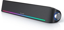 Computer Speakers, Hi-Fi Sound Quality Bar, Bluetooth Black