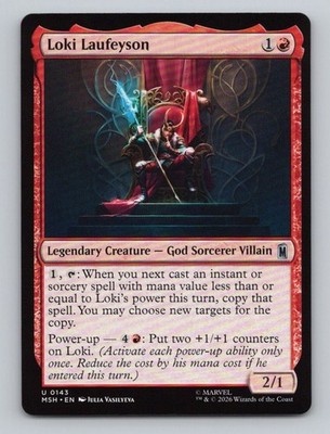 Loki Laufeyson U Marvel Super Heroes 143 NM