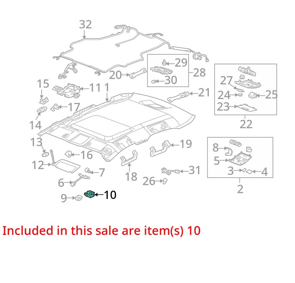SE ADAPTA A TRANSMISOR CADILLAC STS 2005-2007 ASM GARAGE DR 21997135 - NUEVO OEM Foto 2 de 3