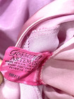 VTG  Gossard Artemis Tie Dyed Pink Peignoir Sheer MaxI Gown Robe Satin Trim — photo 10