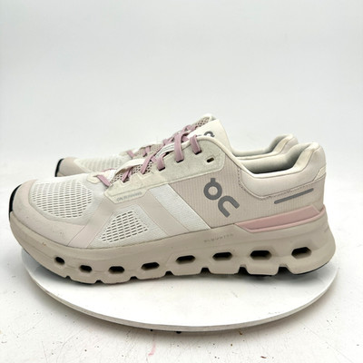 On Cloudrunner 2 Swiss Engineering Women Size 11 Silver Mauve Running Shoes