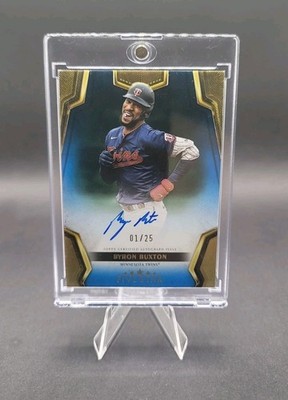 2024 Topps Five Star Blue Auto 1/25 Byron Buxton #FSA-BB Minnesota Twins