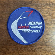 VTG Boeing Vertol Company Helicopters Manufacturer Patch Ca 1960-1987 Aviation