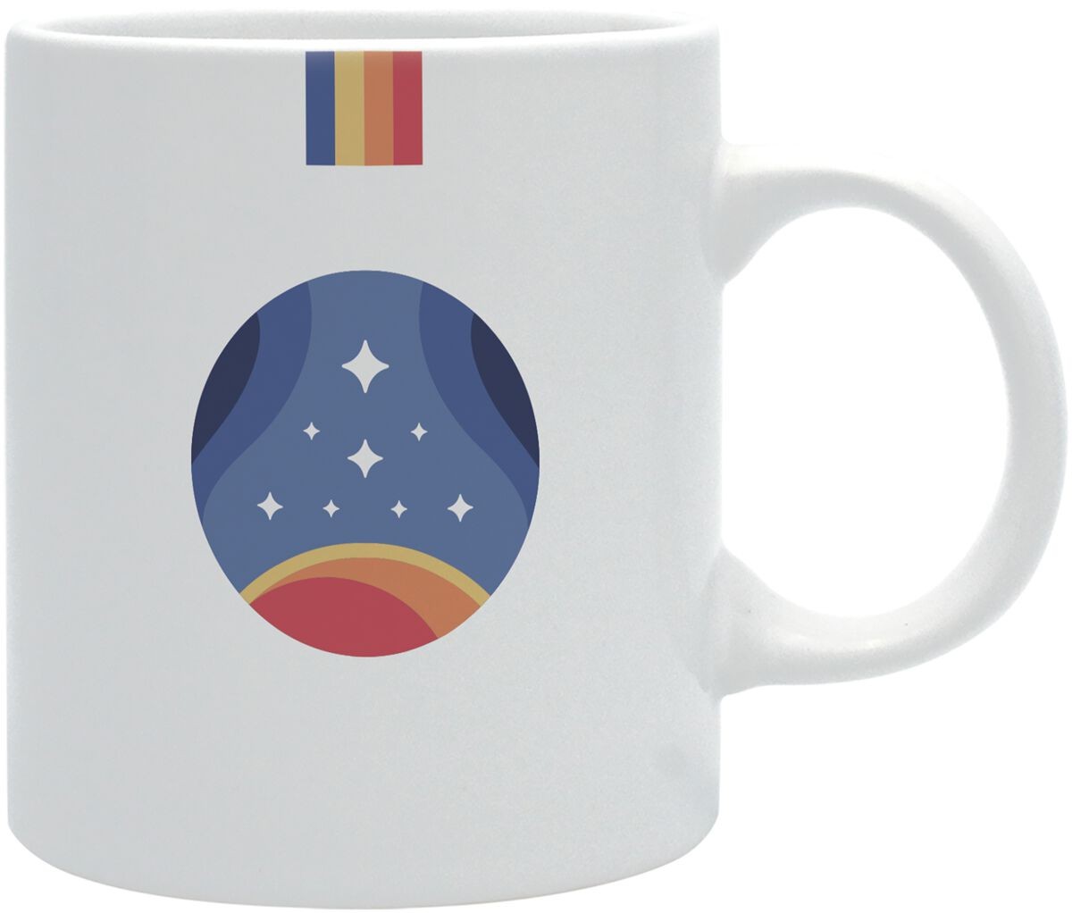Фан-мерч Starfield Tasse унисекс Constellation weiß, игровой керамический стандарт