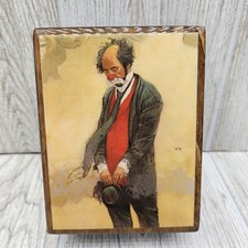 Vintage Reuge Robert Owen Clown Jewelry The American Music Box Company