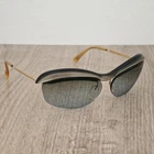 Vintage SOL-AMOR Gold Filled Bubble Sunglasses Made in France - c. 1960's