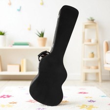 48.5-Inch Electric Bass Guitar Hardshell Case - Lockable, Padded, Black