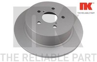 2X Bremsscheibe NK 314416 2 Bremsscheiben Hinterachse Hinten FüR Subaru