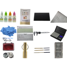 Gold Testing Kit 10k 14k 18k 22k Stone Ring Coin Bar Bullion Jewelry Acid Tester