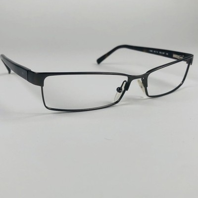  POLIZEI Brille SILBER RECHTECKIG Brillengestell MOD: V2960