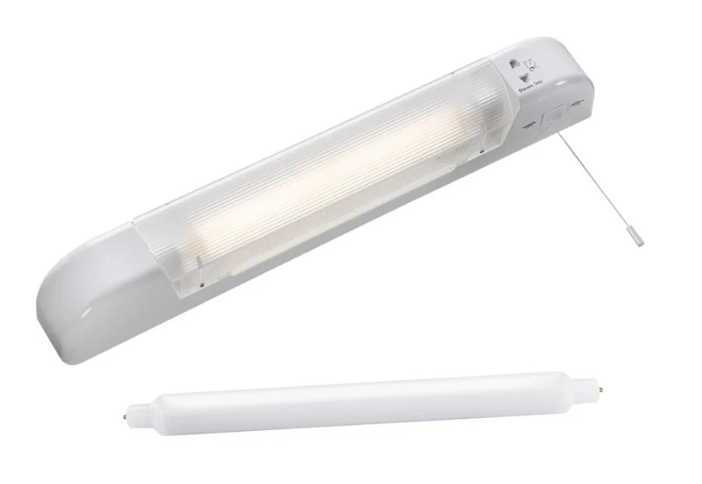 Luz LED para afeitadora de baño de doble voltaje - Elige con o sin lámpara de tubo