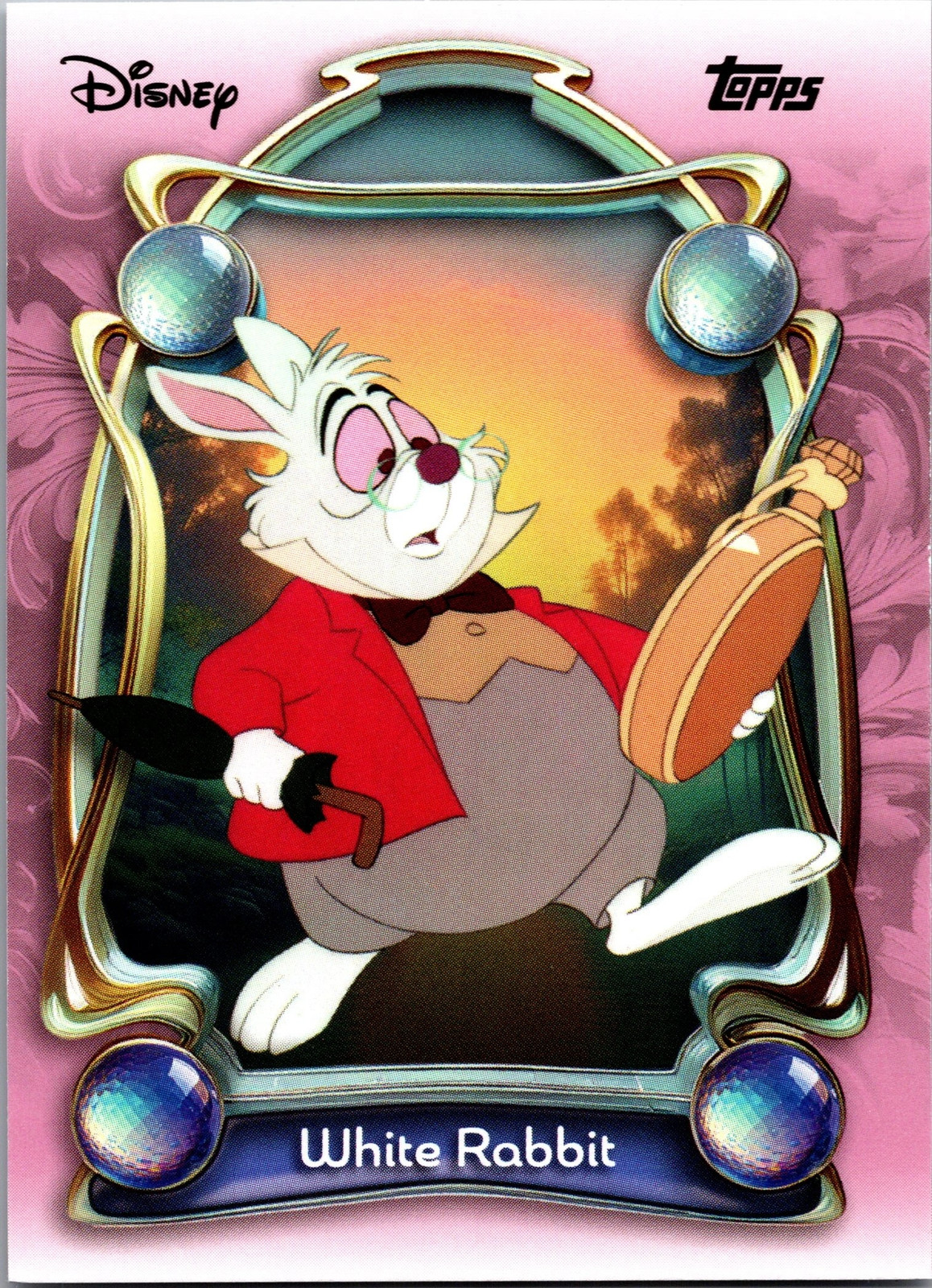 2025 White Rabbit 21 Disney Wonder Rainbow Foil NM
