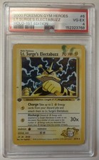 Lt. Surge's Electabuzz 006/132 Gym Heroes Holo on eBay