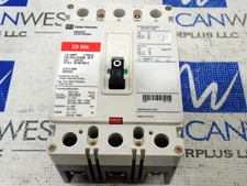 Cutler Hammer ED3125 3 Pole 125 Amp 240 Volt 65k Circuit Breaker Tested See Pics