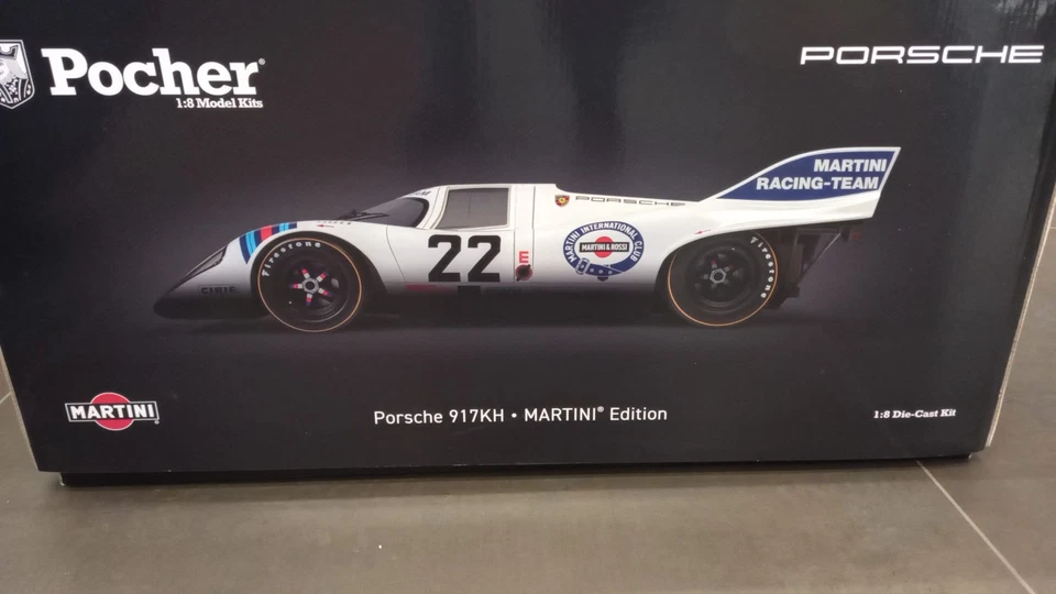 POCHK122 Pocher Porsche 917KH Martini 1/8 - Immagine 3 di 4