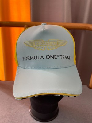 Aston Martin Men's F1 Racing Blue Sports Baseball Cap