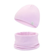 Baby Hat Scarf Set Boys Infant Stretchy Beanie Neck Warmer Girls