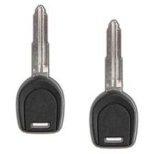 2 Key Fob Remote Uncut Car Key Replacement for Mitsubishi MIT14-PT 4D61 Chip