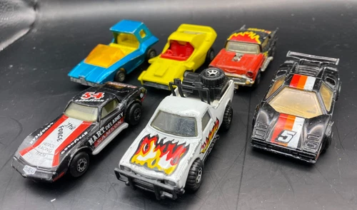 Matchbox Lot of 6 Vintage Cars